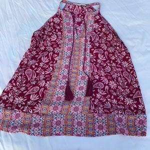 Pink Republic Woven Tank Top